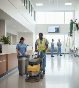 Bright Sky hospital facility maintenance staffing